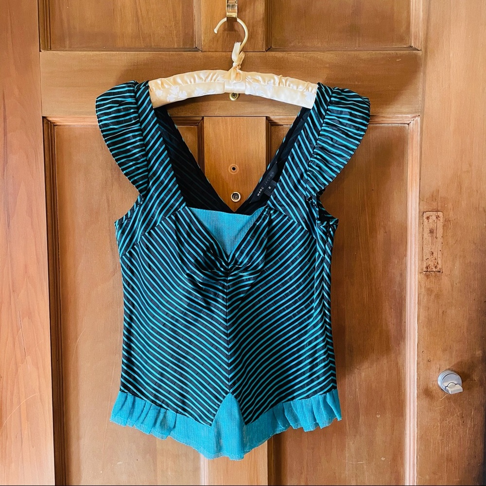 Marc Jacobs Silk Taffeta Blouse